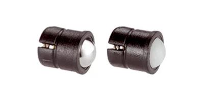 Glatt utförande med krage och kula, självlåsande